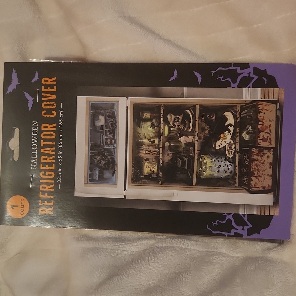 Spooky Creepy, Strange Halloween Refrigerator Cover
